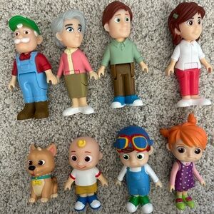 Cocomelon Family Figure Toy Set